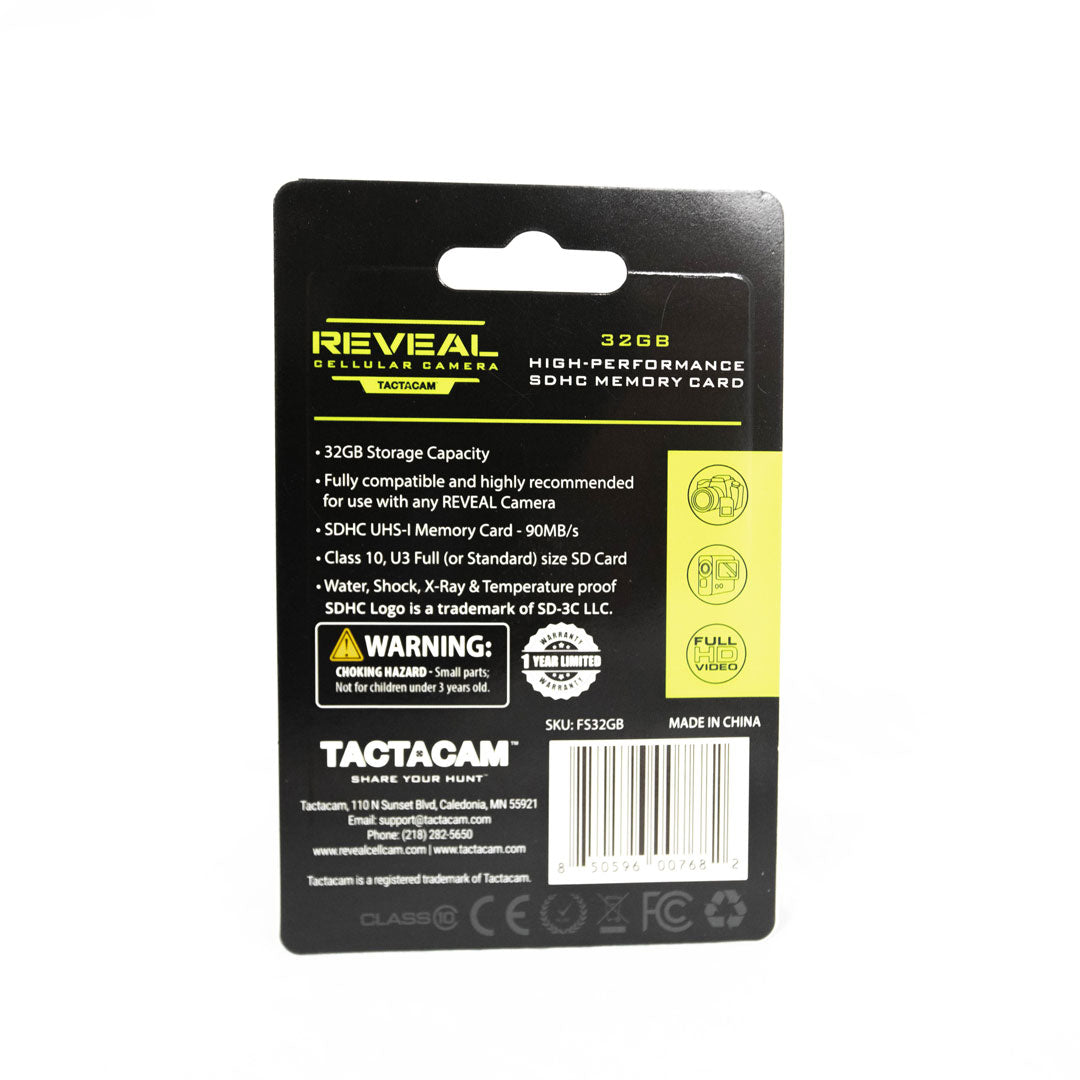Tactacam SD Card