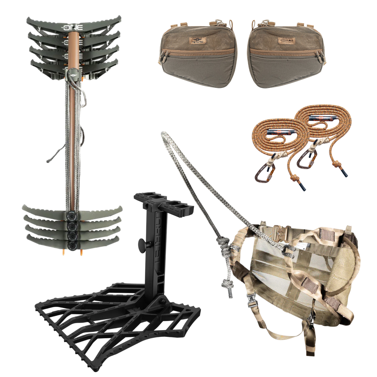 Ultralock SD Ultralight Complete Saddle Hunting Starter Kit