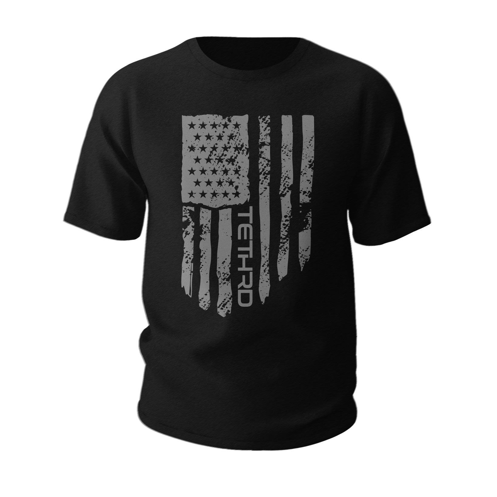 Distressed Flag Tee