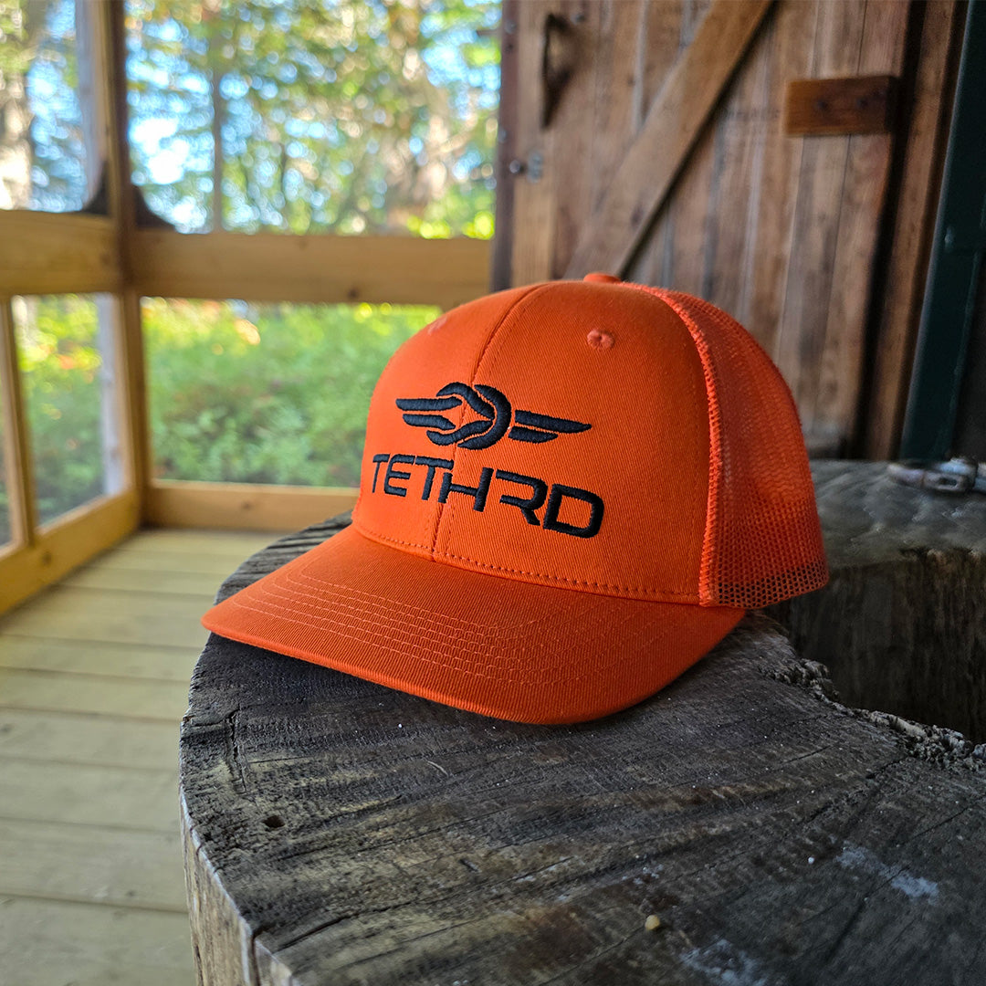 Orange Trucker Hat