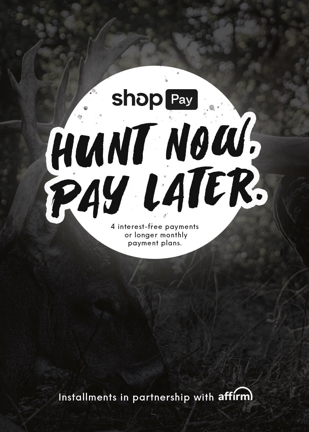 Financing - Hunt Now, Pay Later