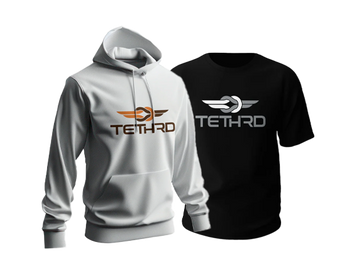 Tethrd Sticker Large Tethrd | Join the Tethrd Nation