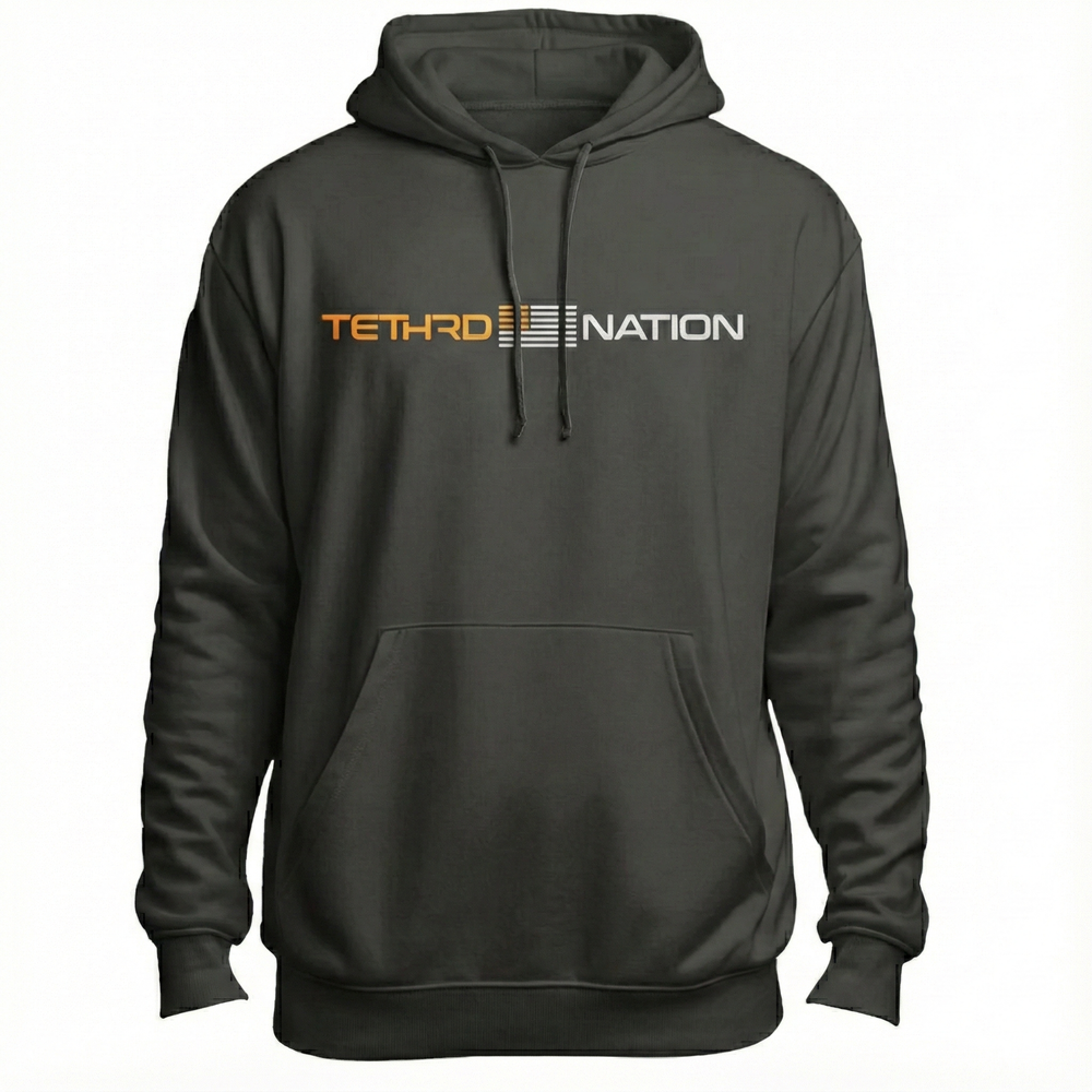 Tethrd Sticker Large Tethrd Nation Hoodie
